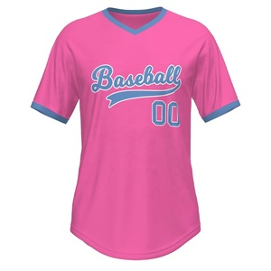 Ensemble de maillots de baseball à sublimation personnalisée avec pantalon Uniforme sportif en polyester cousu avec numéro de nom imprimé Style personnalisé - Product Image 1