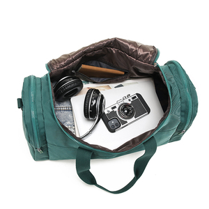 Factory Customized <b>Large</b> Capacity Leather Duffle <b>Bag</b> Waterproof Canvas <b>Travel</b> Sports Gym <b>Tote</b> Fresh Arrival Tennis Outdoor - Product Image 4