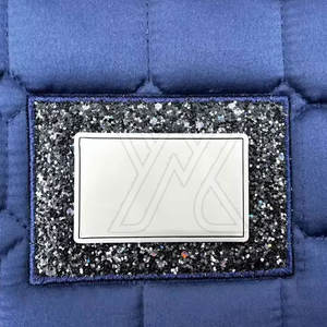 Sous-selles de luxe en coton respirant et absorbant les chocs avec rembourrage en polyester, tailles et couleurs personnalisables - Product Image 4