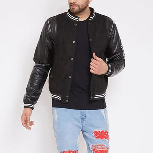 Hecho en Pakistán OEM personalizado hombres ropa Carta-hombres chaqueta nueva moda invierno Lettermen chaqueta - Product Image 5