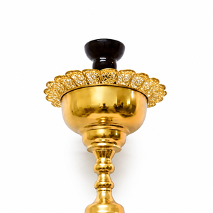 Diseño Único, Lujo Egipcio, Hecho a Mano, Doble Ajour, Cromado Chapado en Oro - Product Image 2