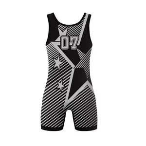 Wrestling Singlets Reversible Full Sublimation High Performance Compression Powerlifting Singlets Youth & Adult Sizes - Product Image 2