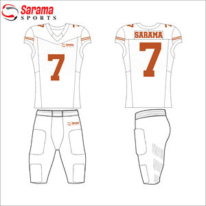 Youth American Football Uniform Custom Design Jersey <b>Hoodies</b> Football Uniforms 7v7 Duffel Bag Shorts, - Product Image 3