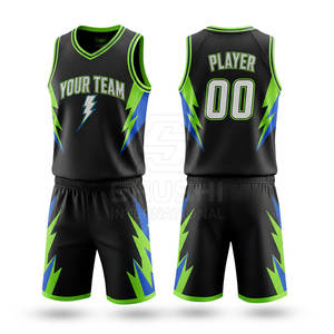 Ensemble d'uniformes de basket-ball personnalisés pour hommes, taille plus, maillot et short sublimés de haute qualité, fabricant OEM, taille adulte - Product Image 1