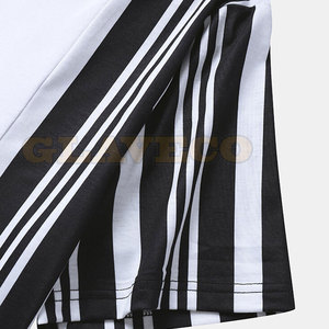 T-shirts pour hommes de dernière génération, couleur unie, séchage rapide, respirant, tissu en polyester/coton écologique, utilisation en extérieur - Product Image 4