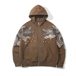 เสื้อฮู้ดผู้ชายลายปัก แฟชั่นฤดูหนาว ขายดี ระบายอากาศได้ดี สวมใส่สบาย คุณภาพสูง เป็นมิตรกับสิ่งแวดล้อม ผ้าฝ้าย 100% แขนยาว สวมใส่ง่าย - Product Image 6