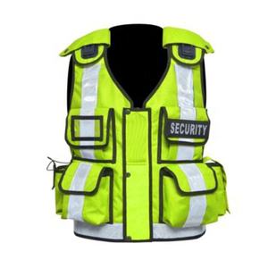 Gilet réfléchissant haute visibilité, gilet de sécurité à fermeture éclair avant, gilet tactique Hi Viz, dernière couleur personnalisée de haute qualité - Product Image 1