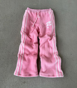 Pantalones Deportivos de Lujo con Logotipo Personalizado, Pantalones Deportivos de Mohair de Alta Calidad, Pantalones Deportivos Unisex - Product Image 6