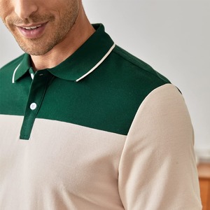 Alta calidad logotipo personalizado de gran tamaño gráfico impreso rendimiento Floral Vietnam Golf Polo camisetas para hombres - Product Image 3