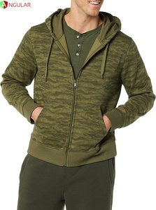 Fleeces เสื้อแจ็คเก็ตกันลมมีซิปสำหรับผู้ชาย,เสื้อมีฮู้ดเสื้อฮู้ดสำหรับกลางแจ้งเสื้อโค้ทเดินป่าน้ำหนักเบามีฮู้ดแบบกำหนดเอง - Product Image 3