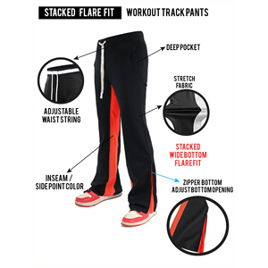 <b>Wholesale</b> Joggers Cotton Men's Pants Straight Curved Striped Premium Quality Men's High Waist Sport Pant Quick Drying <b>Sweatpants</b> - Product Image 2
