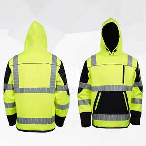 Vente en gros de haute qualité Fourniture en usine de sweats à capuche réfléchissants de sécurité sur mesure - Product Image 3