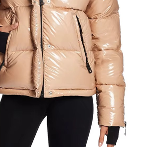 แจ็กเก็ตปลาปักเป้ายาวฤดูหนาวของผู้หญิงแจ็กเก็ตปลาปักเป้าสามารถใส่กลับด้านได้ไซส์ใหญ่พิเศษ - Product Image 6