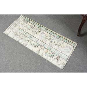 Tapis turc vintage classique vert beige 14x33 pieds tapis surdimensionné laine PP matériel Patchwork Design Latex pour salon - Product Image 4