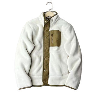 Chaquetas de Forro Polar Cortavientos para Hombre, Chaqueta de Invierno Extra Gruesa con Cremallera y Forro de Sherpa, Gran Venta - Product Image 2