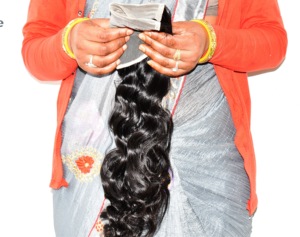 Fabrication en Inde, cheveux humains vierges non transformés, aspect naturel, fermeture soyeuse et douce, fournisseur bouclé à cuticule alignée brut indien en gros - Product Image 3