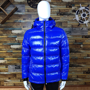 Nouvelle Collection Bleu Puffer Veste Petite QUANTITÉ MINIMALE DE COMMANDE Duvet de Canard Veste Hommes En Plein Air de Haute Qualité Personnalisé Oem Vers Le Bas Hommes Puffer Veste - Product Image 2