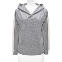 Pull en cachemire épais personnalisable pour femme, style décontracté, anti-plis, anti-rétrécissement, respirant, séchage rapide, manches longues, hiver