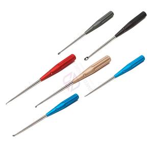 Juego de Instrumentos Quirúrgicos Ortopédicos de Alta Calidad, Cureta Ósea, Mango de Acero Inoxidable de Color, Aprobado por CE - Product Image 1