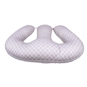 Almohada de Embarazo en Forma de U Grande para Bebés Gemelos, Almohada de Lactancia, Funda Lavable de Poliéster, Almohadas para Dormir - Product Image 5