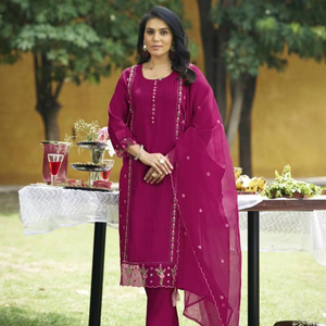 คอลเลกชันคอลเลกชันขายส่งสำหรับปาร์ตี้ชุดอินเดียและปากีสถาน - Product Image 1