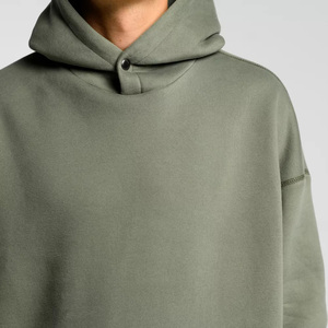 Tendance poignets élastiques réglable à capuche hiver col spécial boutonné à capuche pour hommes Premium confortable moderne coupe hommes veste - Product Image 5