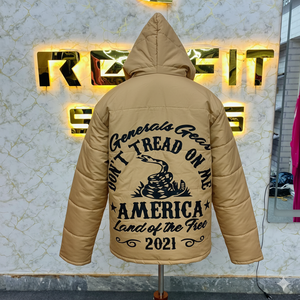 2026 nouvelle qualité pure prix raisonnable hommes Musturd doudoune hommes Polyester Nylon vestes haute rue hommes doudounes - Product Image 3