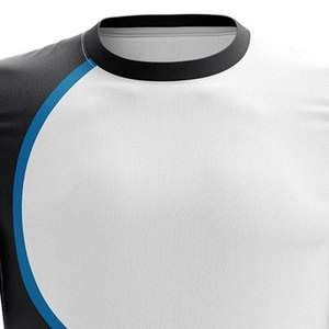 Hombres de alta calidad Impresión por sublimación 100% Poliéster Deportes Entrenamiento Sublimación Últimas camisetas Camiseta para hombres - Product Image 5