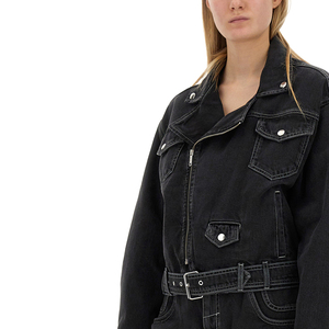 Ventes en gros OEM de jeans en denim, sweat-shirt pour femmes, veste d'hiver pour femmes, sweat-shirt décontracté en denim, coupe slim, jeans grande taille, vestes - Product Image 4