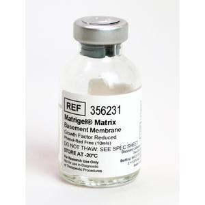 Corning Matrigel GFR 10mL Bouteilles de laboratoire Facteur de croissance réduit Membrane de base Matrice Phénol Sans rouge Sans LDEV - Product Image 2