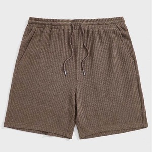 Pantalones cortos de cintura con cordón bordado para hombre, Shorts deportivos para fútbol, correr, gimnasio, natación, playa, OEM - Product Image 4