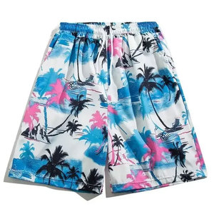 Custom Logo <b>Men's</b> Summer Quick Dry Beach Wear Swimming Shorts Swim <b>Trunks</b> for <b>Men</b> <b>Men</b> White Shorts OEM Breathable Cheap Price - Product Image 1