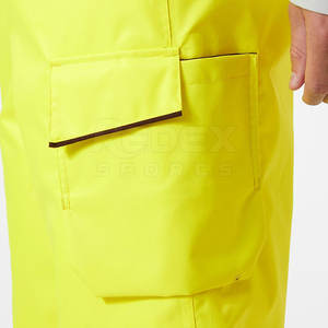 กางเกงทำงานสะท้อนแสงของผู้ชายสไตล์ใหม่สีทึบระบายอากาศผลิตในปากีสถาน - Product Image 6