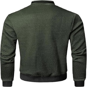 Men's Casual Stylish Bomber Jacket Custom Lightweight Flight Jacket for <b>Winter</b> Loose Fit Design - Product Image 3