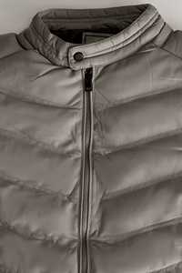 Chaqueta Acolchada para Hombre, Cuello Alto, Color Sólido, para Otoño, con Logotipo Personalizado, Venta al Por Mayor - Product Image 2