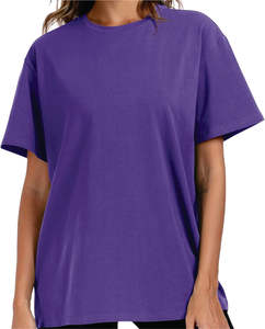 เสื้อยืดผ้าฝ้าย100% ทรงหลวมของผู้ชายระบายอากาศได้ดีแห้งเร็ว200กรัมน้ำหนักผ้าลำลองแขนสั้นสมบูรณ์แบบ - Product Image 3