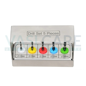 Vaslcare-Kit expansor de hueso dental con implante de elevación de seno, kit de perforación de osteótomo, 5 uds., instrumentos quirúrgicos - Product Image 2