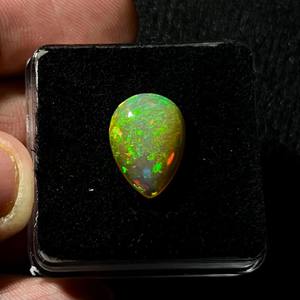 Natural 16*12MM ópalo etíope pera corte fuego piedra preciosa juego de color - Product Image 2