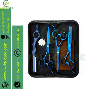 2024 nouveauté J2 acier inoxydable 6.5 pouces ciseaux à cheveux avec bord de rasoir ciseaux de coiffeur professionnels pour le toilettage personnel - Product Image 2