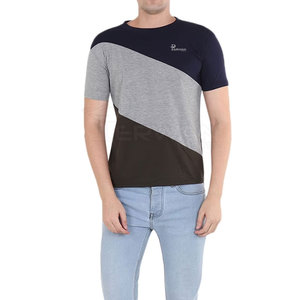 Bas quantité minimale de commande Dernière conception T-shirts d'été pour hommes 100% coton Logo personnalisé Séchage rapide Respirant - Product Image 5