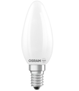 Lampada a Candela LED in Cristallo Opaco E14 3.4W 6500K 470Lm (Osram 467127) - Product Image 1