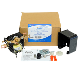 Motor de Ventilador Evaporador Eléctrico Universal Supco SM999 Nuevo 220V, Piezas de Compresor de Refrigerador de Plástico - Product Image 3