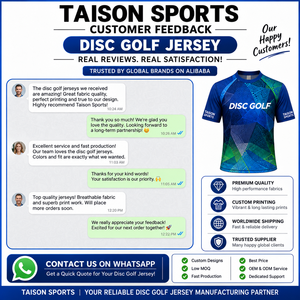 เสื้อดิสก์กอล์ฟผู้ชาย 180 GSM ผ้าโพลีเอสเตอร์พรีเมียมแบบอินเตอร์ล็อค ระบายเหงื่อได้ดี สีเทา-ดำ แผงไหล่สีดำ โลโก้แบบซับลิเมชั่นสั่งทำได้ - Product Image 6