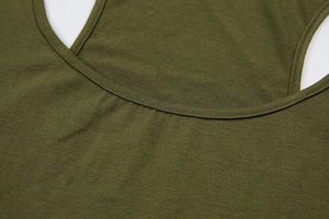 Camiseta sin mangas personalizada de último diseño de servicio para hombres Camiseta sin mangas de hombre de bajo precio de fabricante alto - Product Image 4