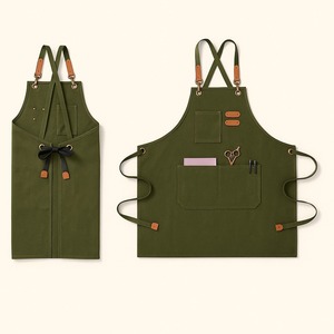 Tabliers en toile sans manches en coton vierge de qualité supérieure, résistants à l'eau, pour sublimation, en promotion - Product Image 4