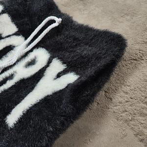 กางเกงถักสำหรับผู้ชายกางเกงผ้าคอตตอนแนวสตรีทสูงเอวสูงผ้าคอตตอนให้ความอบอุ่นแบบลำลองทรงหลวมสำหรับฤดูหนาว - Product Image 2