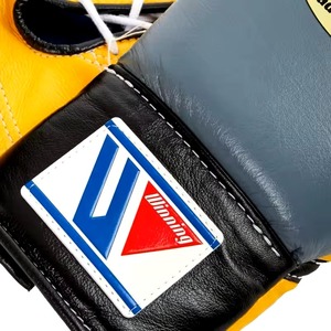 ถุงมือชกมวยซานด้าคุณภาพสูงแบบมืออาชีพ ผลิตตามสั่งขายส่ง หนังวัวแท้ สำหรับการแข่งขัน - Product Image 2