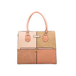 Luxury for <b>Pink</b> Formal <b>Clutch</b> P54537 Handbag with Sparkling Chains Decor PU Lining for Weddings and Parties - Product Image 3