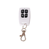 Interruptores de Control Remoto Daytech a Precio de Fábrica, 433 MHz, Código Variable, 4 Botones, Alcance de 30 m, Compatibles con Cualquier Sistema de Alarma GSM