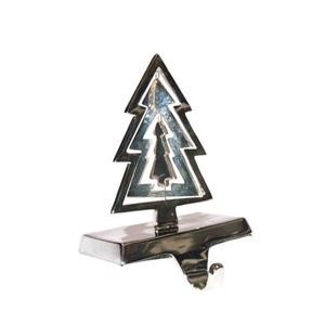 Elegante soporte de calcetín de árbol de Navidad de Metal, diseño elegante clásico, la mejor decoración de vacaciones para manto, pantalla de Navidad duradera - Product Image 1